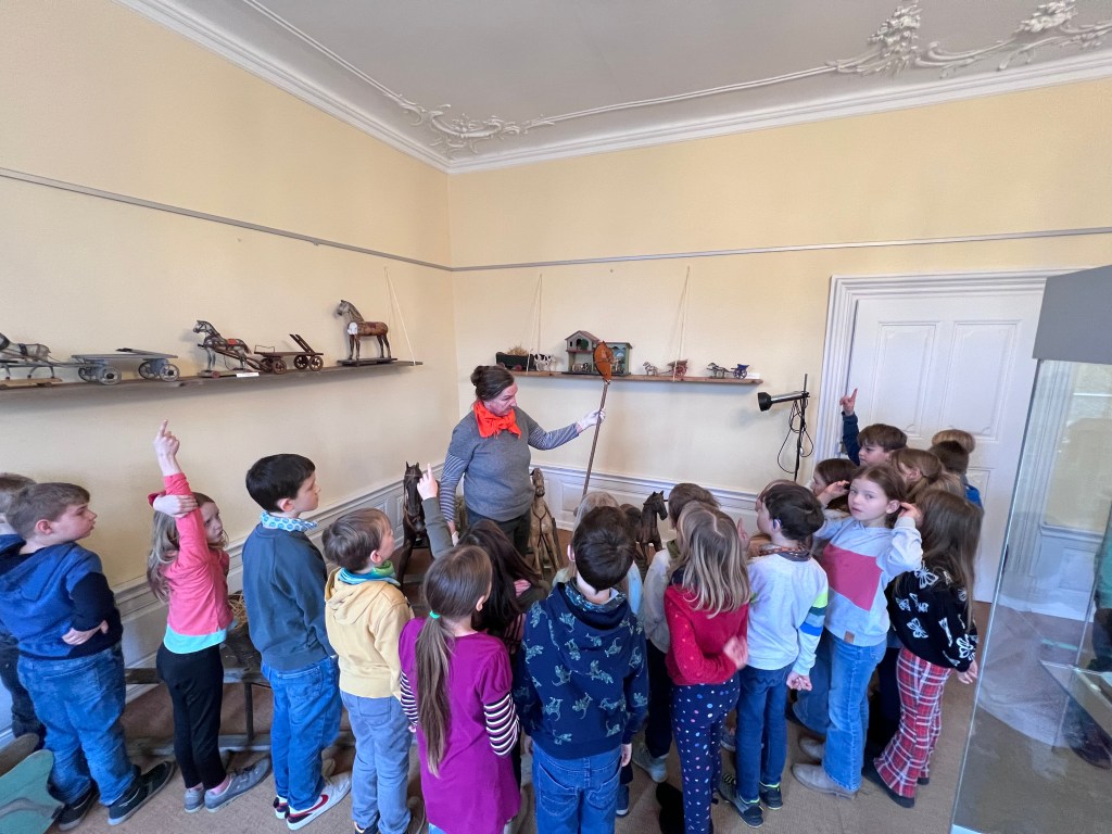 Ausflug in die Stadtbücherei und ins Hohhaus Museum