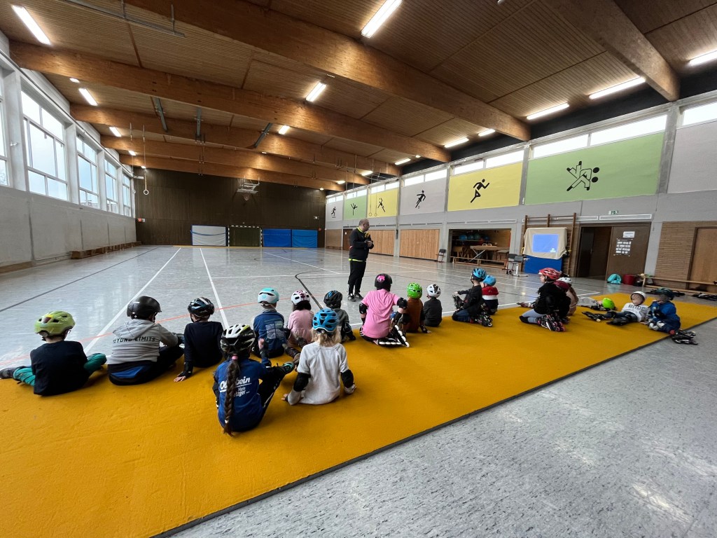 Inliner-Projekt im Sportunterricht der&nbsp;Fuchsklasse