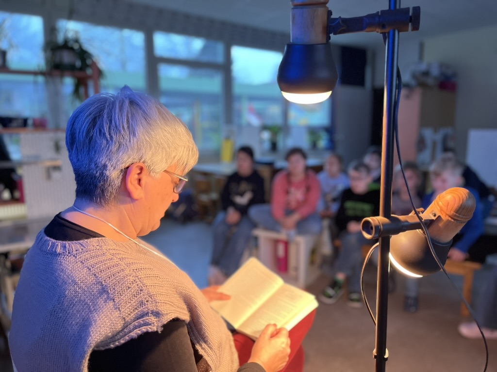 Vorleseaktion des Lions Club Lauterbach in der&nbsp;Fuchsklasse