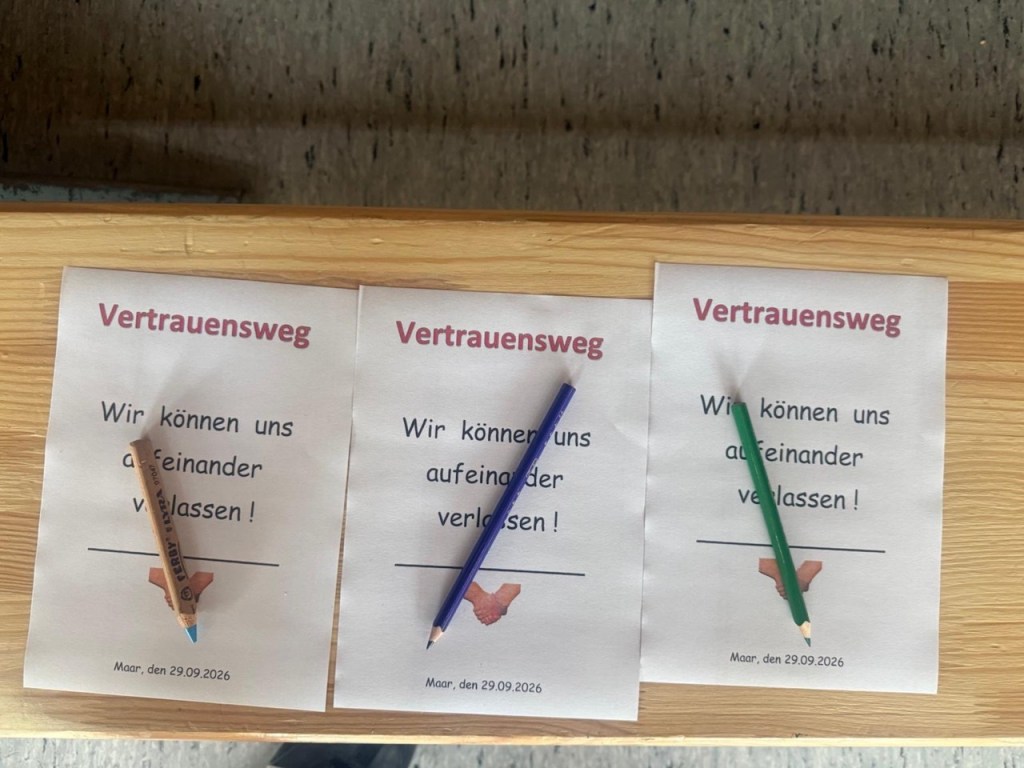Vertrauen gegen Vertrauen